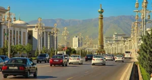 Turkmenistan city